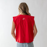 Utah Muscle Tee, Red