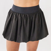 Bubble Tennis Skirt, Black