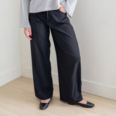 City Barrel Pants, Black