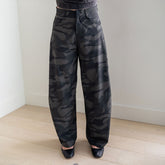 City Barrel Pants, Camo