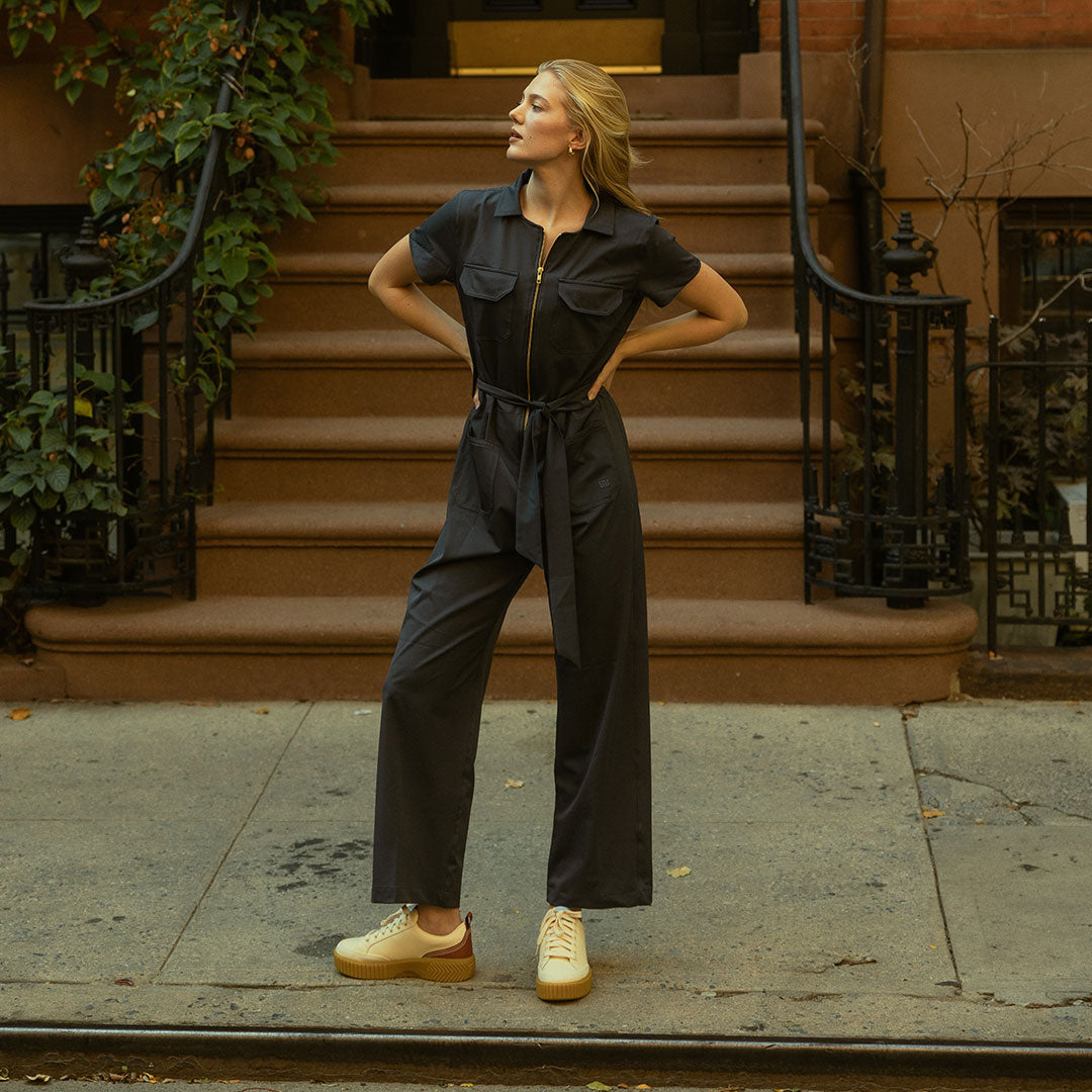 Charcoal Gardens Jumpsuit