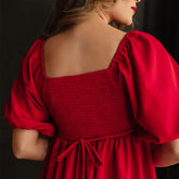 Middleton Dress, Crimson