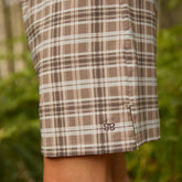 The Away Skirt, Toffee Plaid