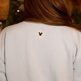 Disney Mickey Mouse Ski Crew Sweatshirt, Powder Blue