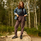 Brown/Black Windowpane Jetsetters