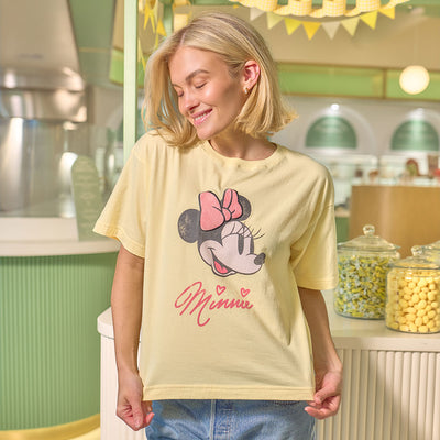 Disney Minnie Mouse Perfect Tee, Butter