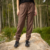 Brown/Black Windowpane Jetsetters