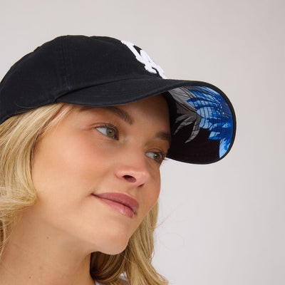 '47 Brand Dodgers Clean Up Hat-Black