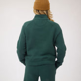 Oxford Terry Zip-Up, Green