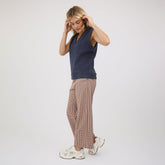 Atlas Ribbed Vest, Navy