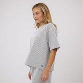 Perfect Oversized Honeycomb Tee