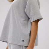 Perfect Oversized Honeycomb Tee