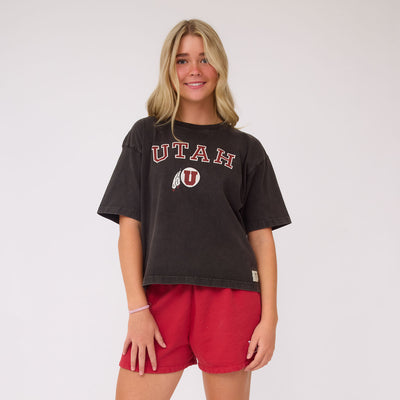 Utah Perfect Oversized Tee, Black - Utah