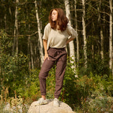 Perfect Oversized Ribbed Tee, Cream