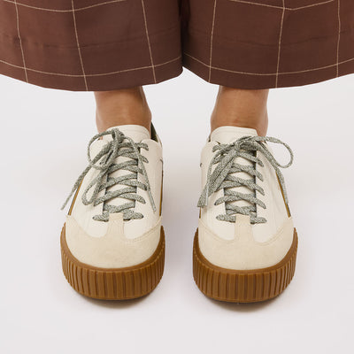 Sorel Ona Ave T-Toe, Chalk/Utility Green