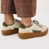 Sorel Ona Ave T-Toe, Chalk/Utility Green