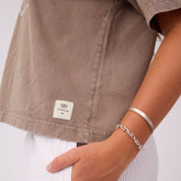 Utah Perfect Oversized Tee, Brown - UU