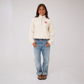 Utah Cinched 1/4 Zip, Sugar - UU