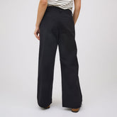 Black Canvas Trouser