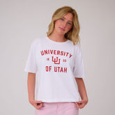 Utah Perfect Oversized Tee, White - 1850