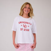 Utah Perfect Oversized Tee, White - 1850