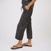 Audrey Wide Leg Pants, Leopard
