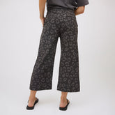 Audrey Wide Leg Pants, Leopard