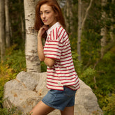 Utah Women's Polo, Red Stripe