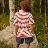 Utah Women's Polo, Red Stripe