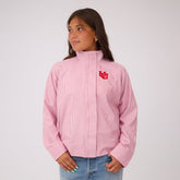 Utah Striped Collar Zip-Up Jacket