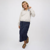 BYU Cinched 1/4 Zip, Tan