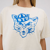 BYU Oversized Tee, Natural - Sailor