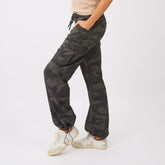 Drawcord Cargo Pants, Camo