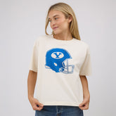BYU Oversized Tee, Natural - Helmet