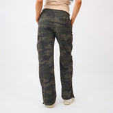 Drawcord Cargo Pants, Camo