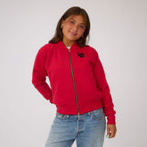 Utah Alumni Bomber Jacket, Crimson - UU
