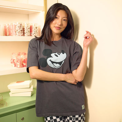 Disney Mickey Unisex Tee, Charcoal