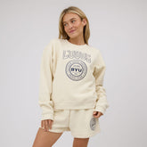 BYU Arrive Crew, Tan - Seal