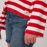 Utah Bell Long Sleeve Tee, Red Stripe