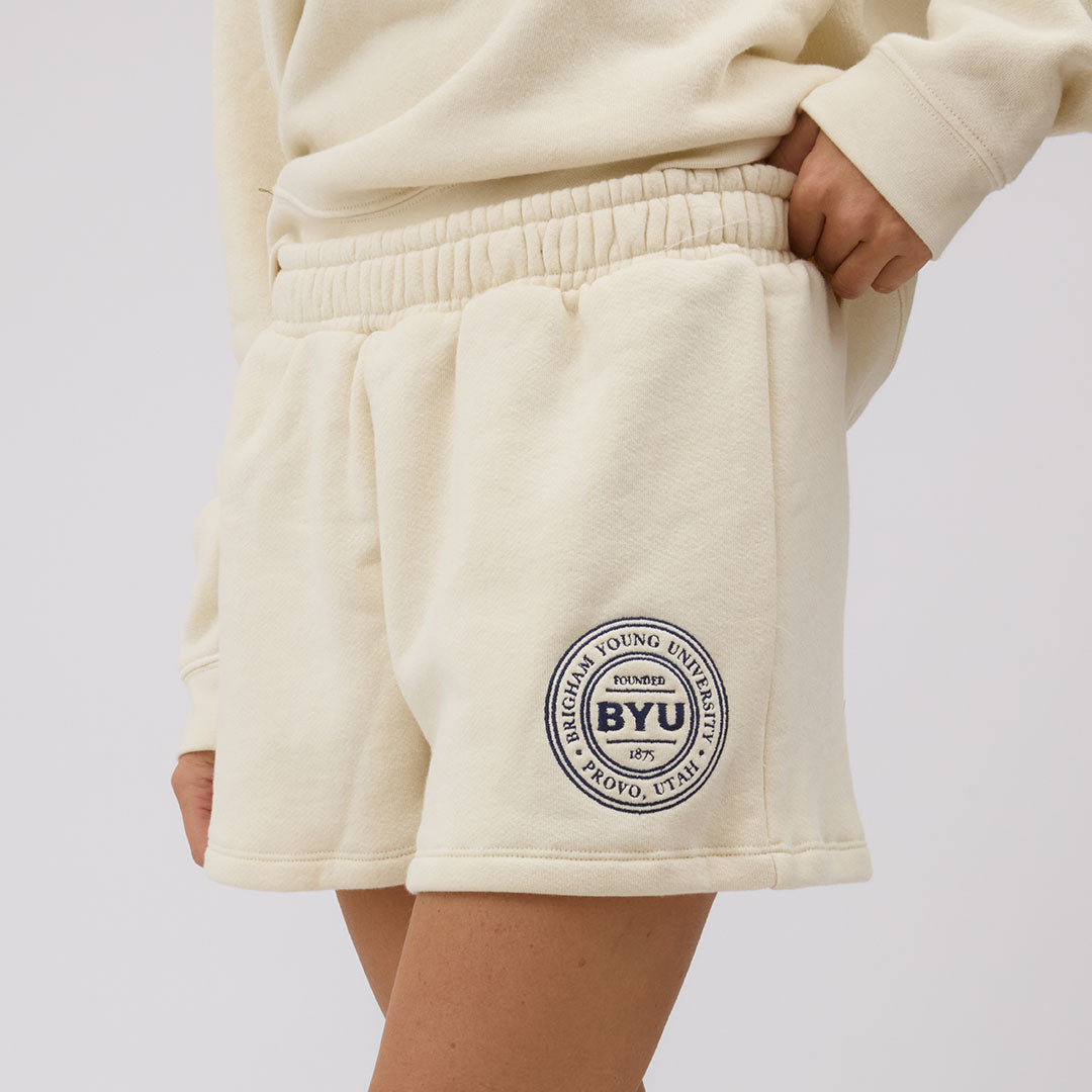 BYU Go To Shorts, Tan - Seal