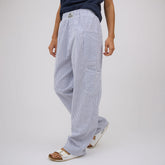 Cargo Pants, Navy Stripe