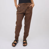 Brown/Black Windowpane Jetsetters