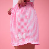 Disney Bow Lake Shorts, Pink Gingham