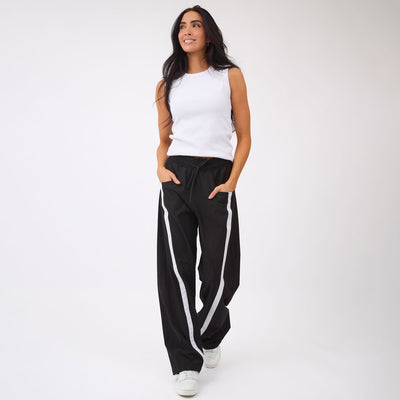 Sideline Track Pants, Black Dot