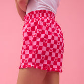 Disney Lake Shorts, Magenta Check