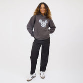 Disney Mickey Web Boyfriend Hoodie, Charcoal