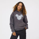 Disney Mickey Web Boyfriend Hoodie, Charcoal