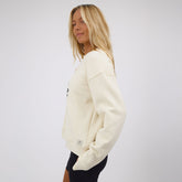 Disney Minnie Boo Crew Sweatshirt, Natural