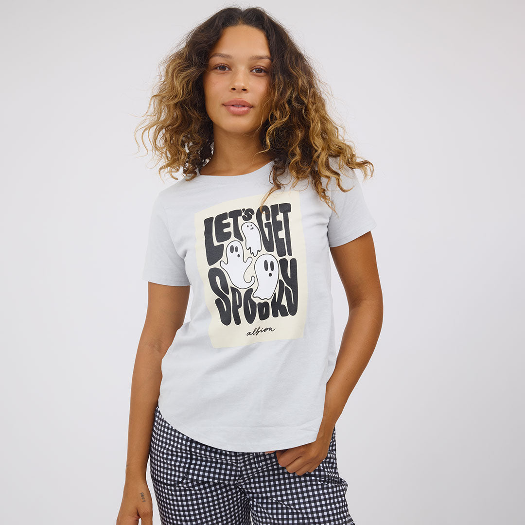 Basic Tee, Spooky White