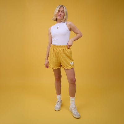 Disney Bow Lake Shorts, Butter Gingham